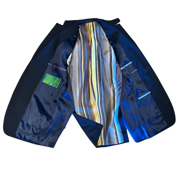 ETRO Man Blazer Jacket Size 50 Long Sleeves 100% Wool Lining is Silk-Acetate - Picture 15 of 15